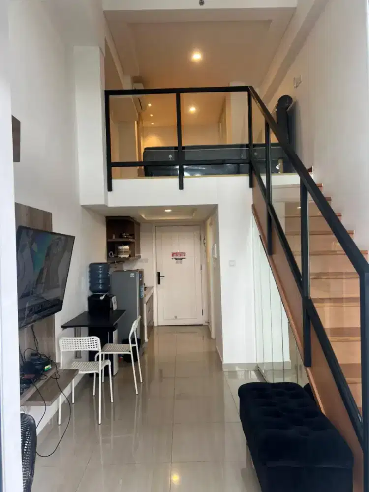 Jual Rugi Apartemen 1 Br Fully Furnished di Kingland Avenue,Tangerang