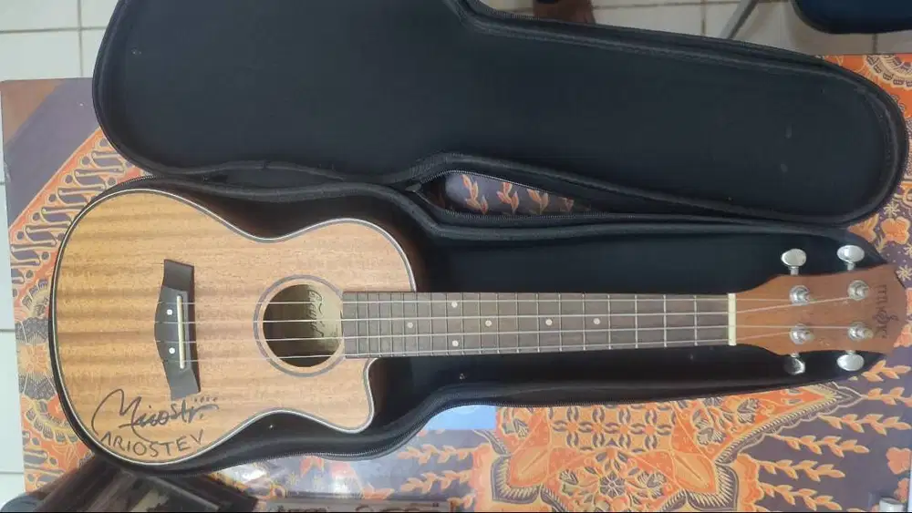 Ukulele Concert Size 23 Siap Pakai (Free Hardcase)
