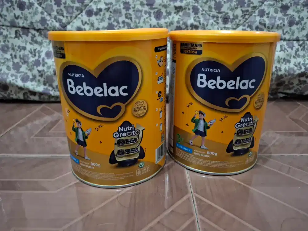 Bebelac 3 Plus rasa vanila jual murah 2 buah