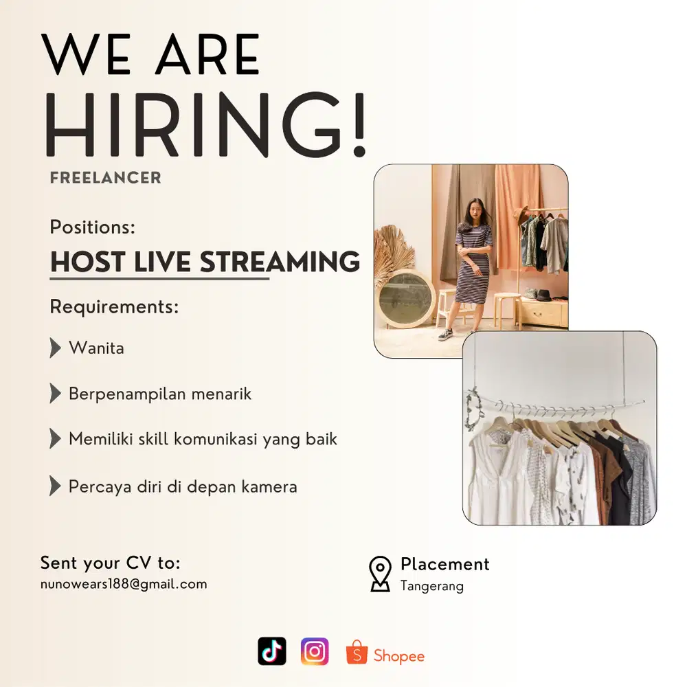 Loker Host Live Streaming