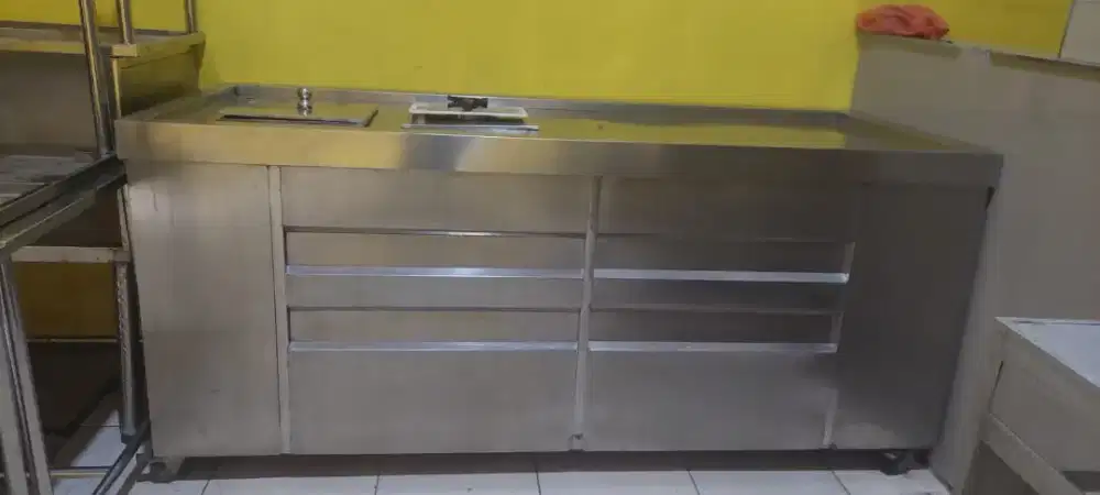 stainless steel amrutulya chai counter