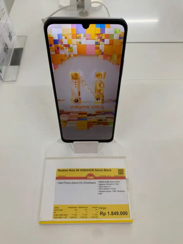 Realme Note 80 4GB/64GB Storm Black