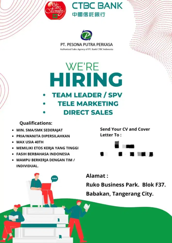 Telesales KTA BANK SWASTA