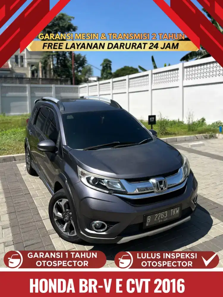 Honda BR-V E CVT 2016 BRV E Matic 2016 BRV Matic 2016 Honda BRV 2016