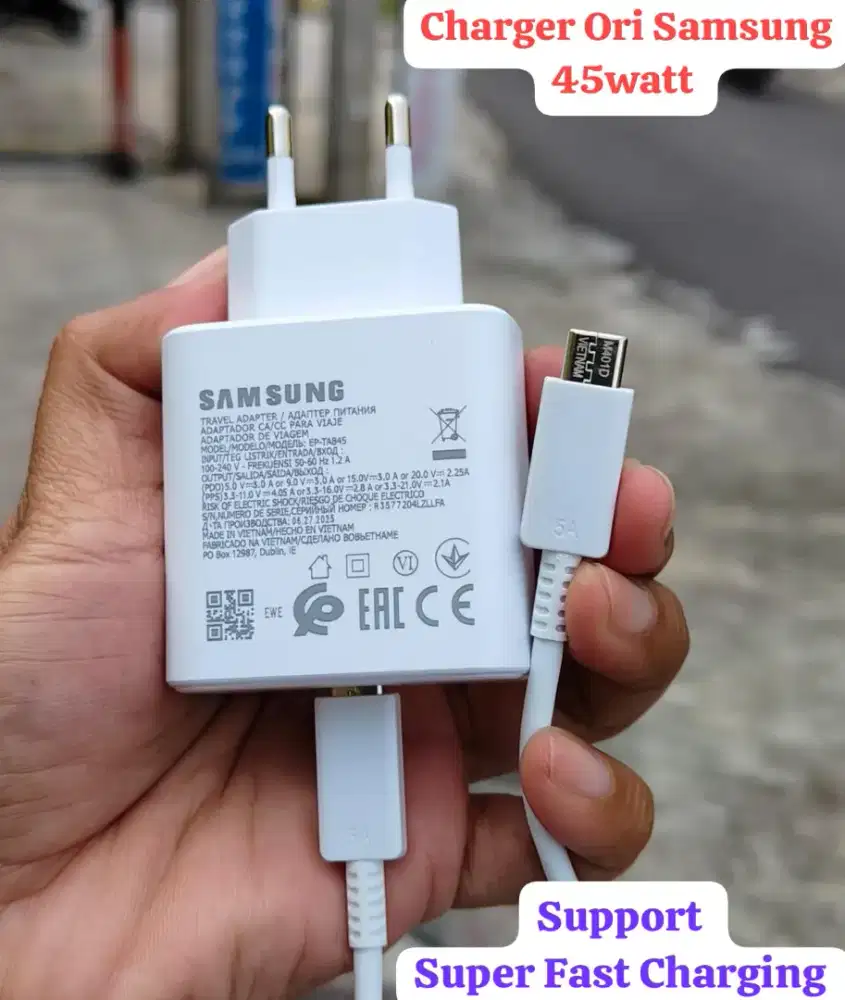 Charger Original Samsung 45watt