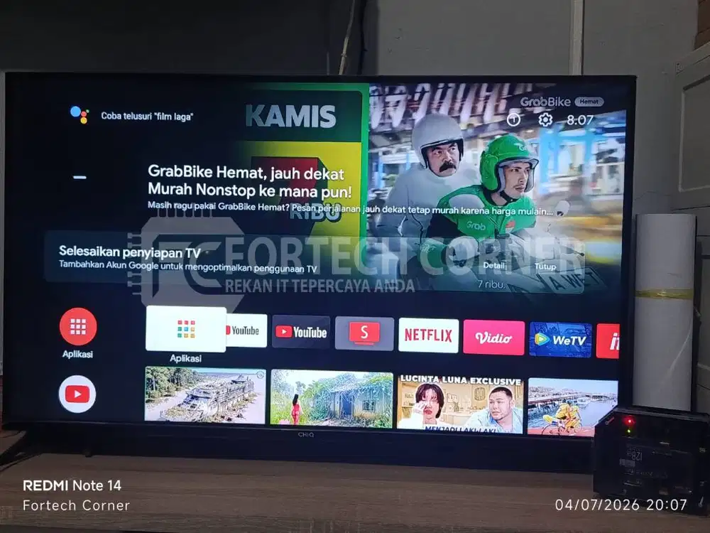 STB Android TV Box - B860H V5 - OS 10 - Lengkap - Siap Pakai