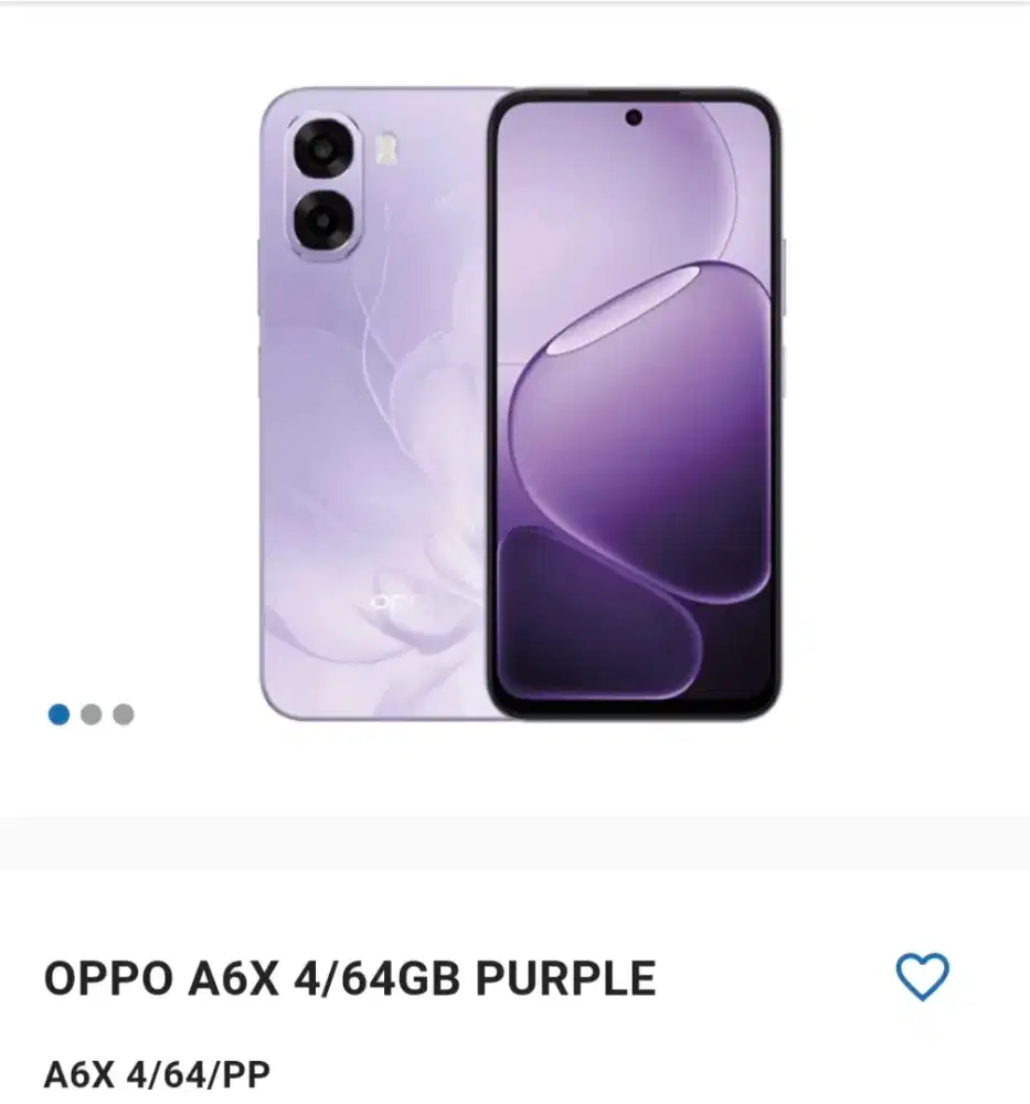 OPPO A6X 4/64GN PURPLE