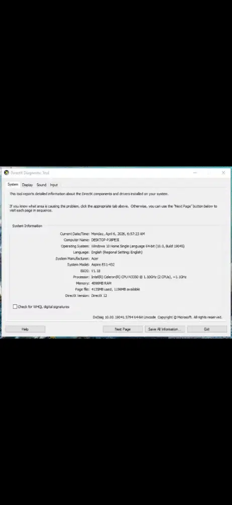 Bantu kawan jual laptop acer 1.5 jt nego