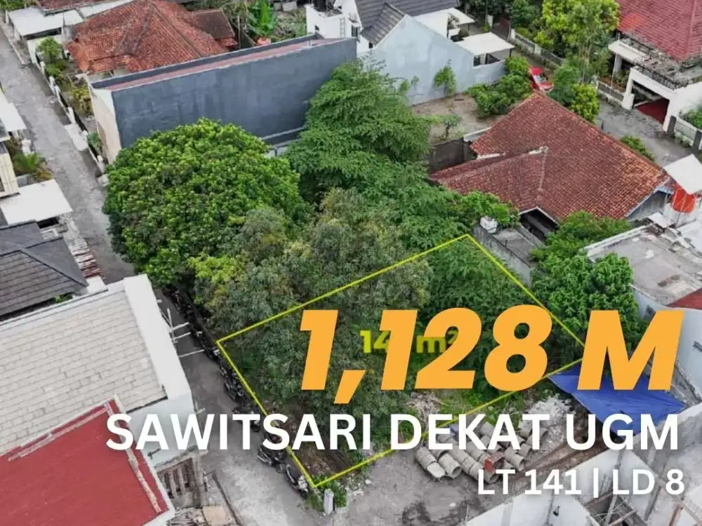 Jual Tanah Dekat UGM Ramai Usaha Kos Tempat Usaha dan Hunian