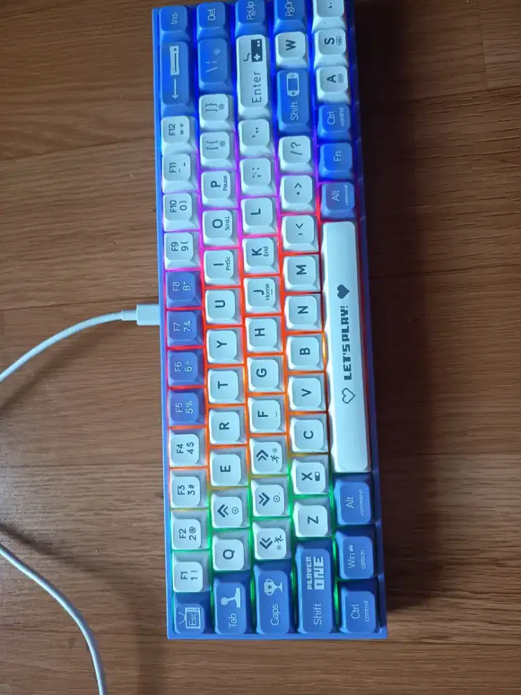 Keyboard ajazz ak 680 second seken bekas