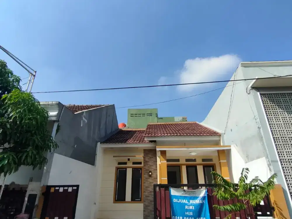 DI JUAL RUMAH MURAH LUAS TANAH 72 DI BEKASI TIMUR REGENCY MUSTIKAJAYA