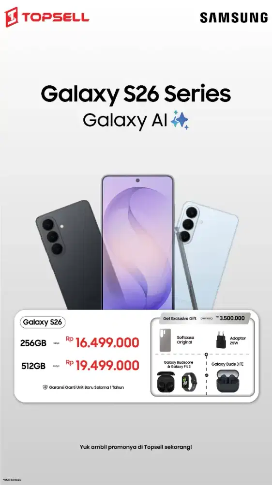 Samsung galaxy S26 series