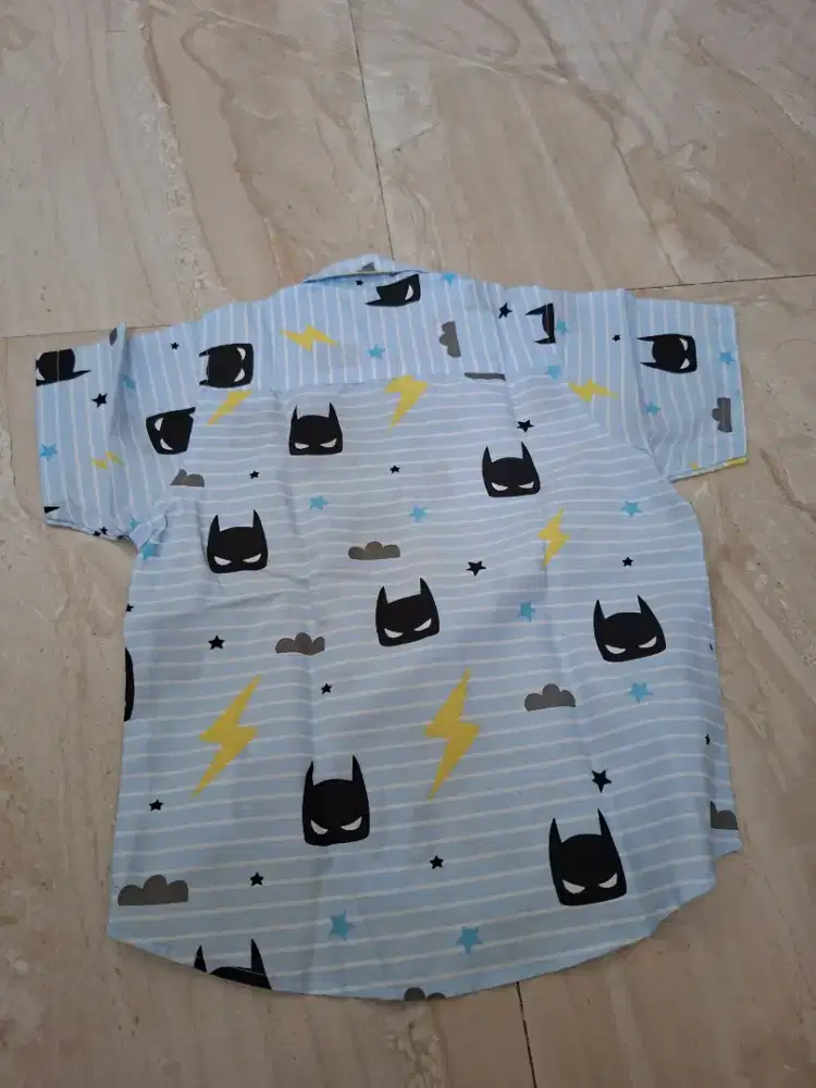 Kemeja Batman Anak Laki