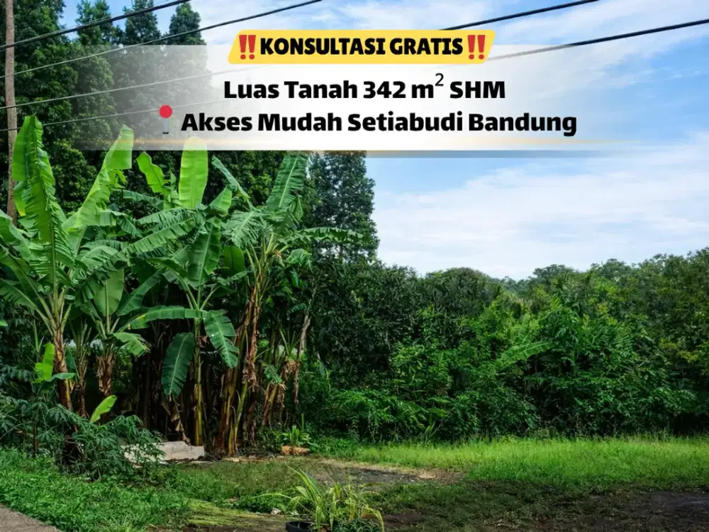 Tanah Strategis Dekat Pusat Aktivitas Setiabudi