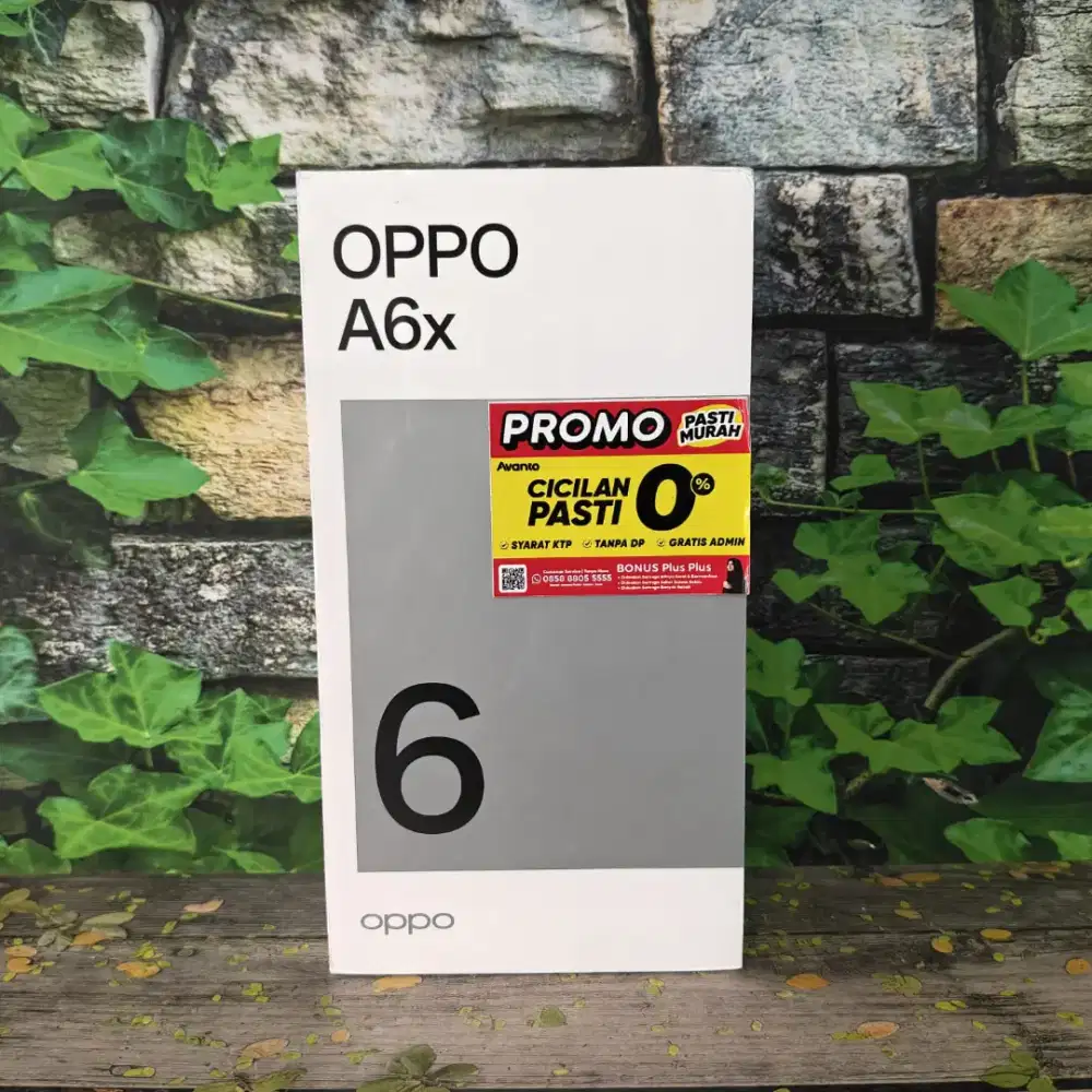 OPPO A6X 12/64 FREE TEMPERGLASS DAN OPPO CARE 300K