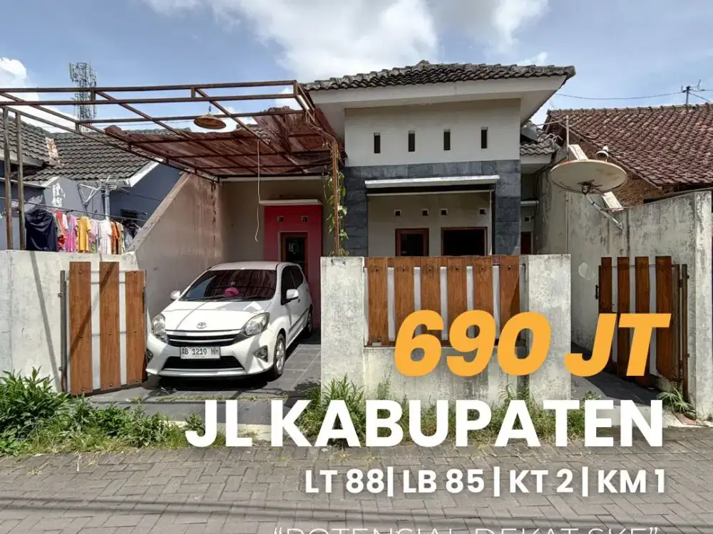 Jual Rumah Jalan Kabupaten Dalam Ringroad Nego Sampai Deal