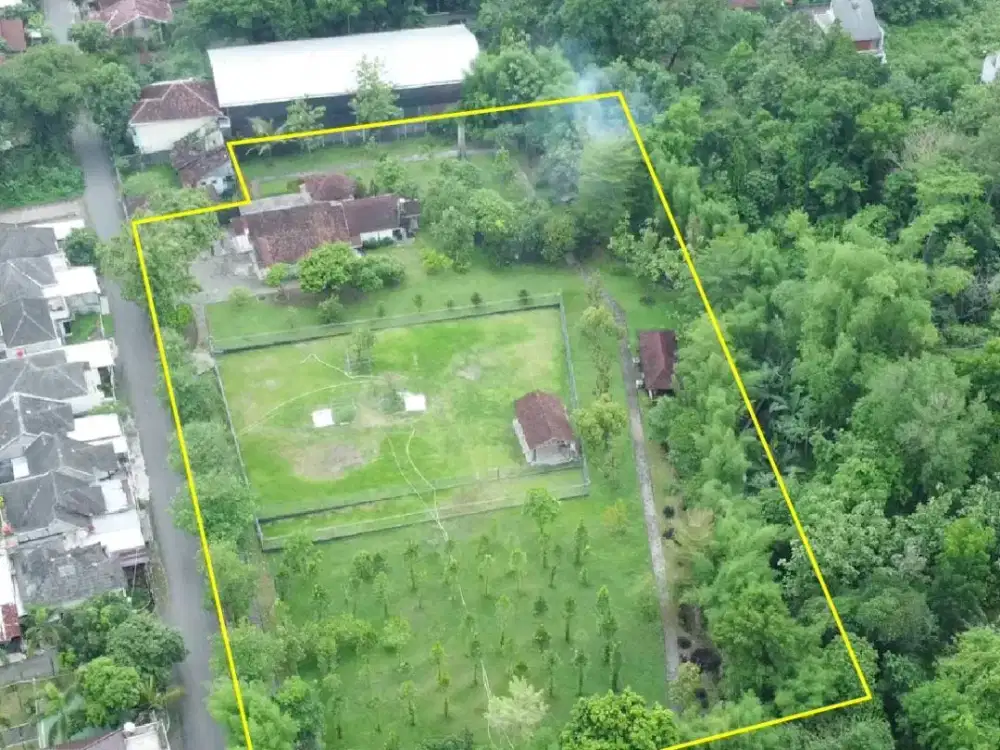 Jual Tanah Dekat Jalan Tajem dan SD Model Ukuran Luas Cocok Untuk Pensiun