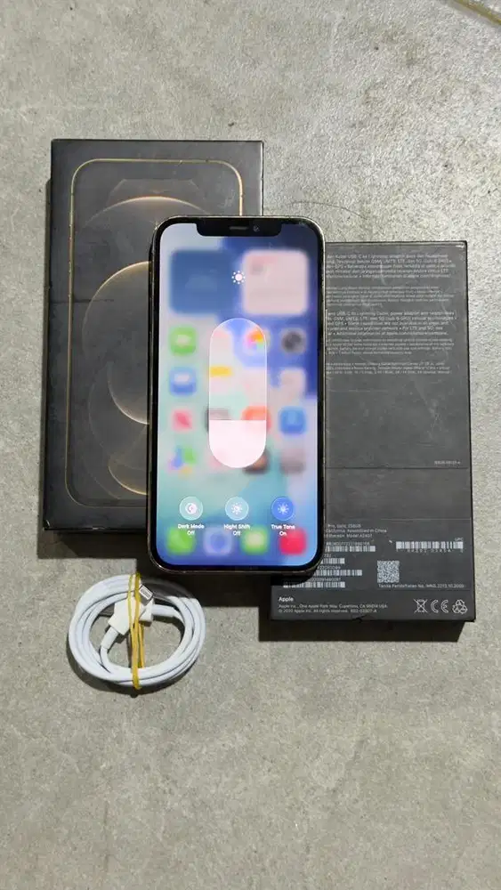 Iphone 12 Pro 256GB Gold Resmi Ibox Mulus Lengkap