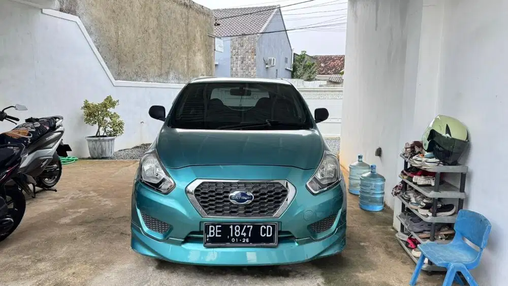 Datsun Go Panca 2015 2 Baris Hijau Metalik Manual