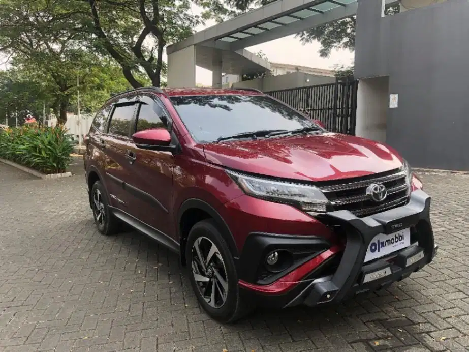 DP Murah Toyota Rush 1.5 TRD Sportivo Bensin-MT 2018 Merah CUAMD