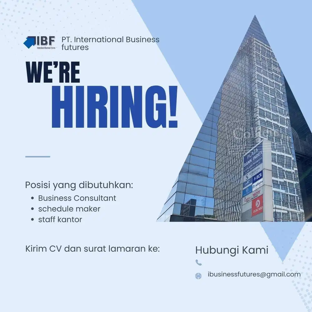 Lowongan pekerjaan marketing