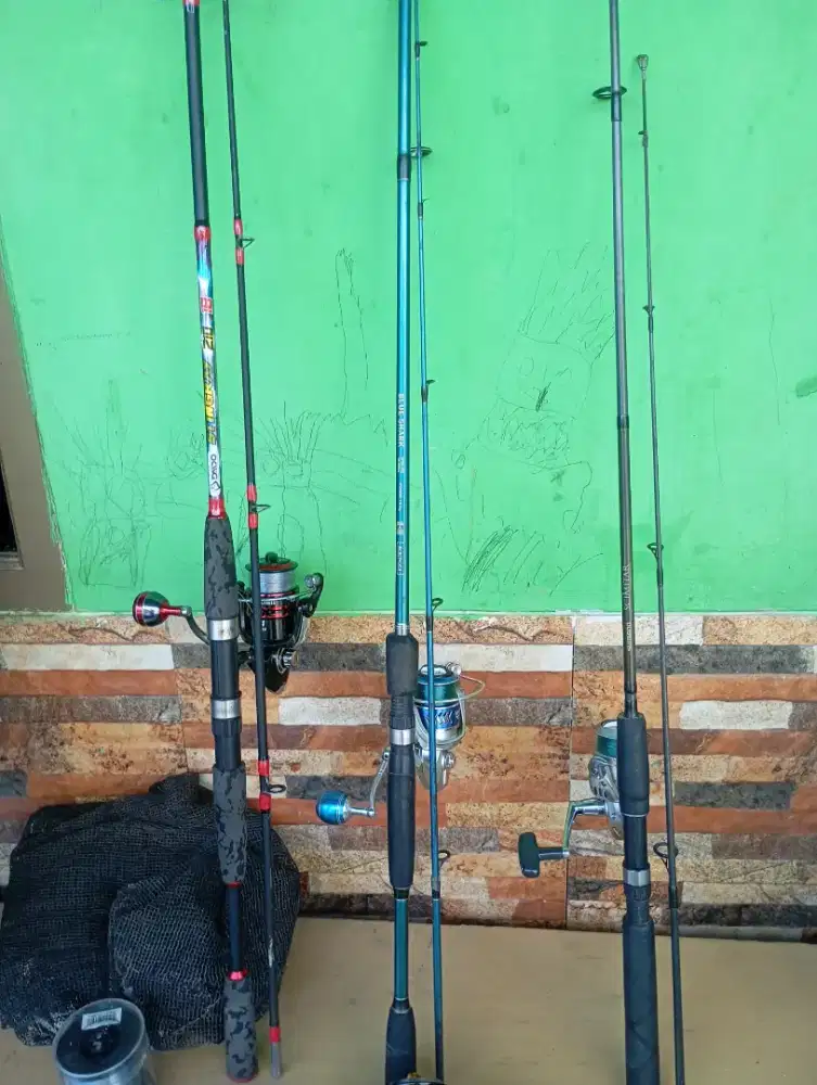 Reel dan joran lengkap