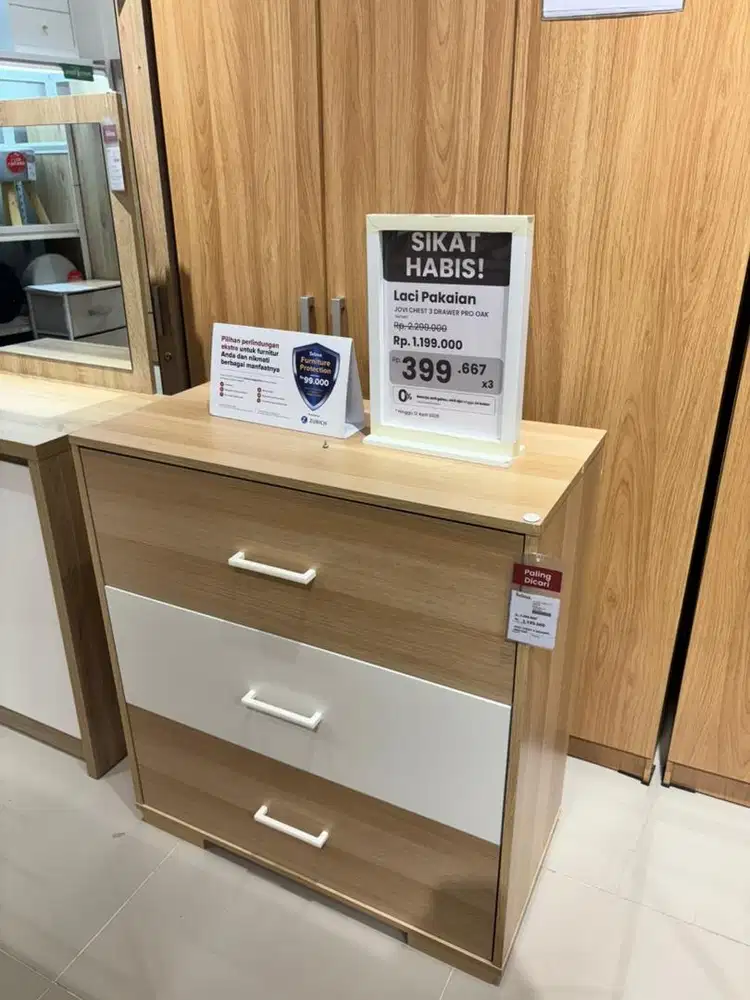 JUAL BARU LACI DRAWER PAKAIAN