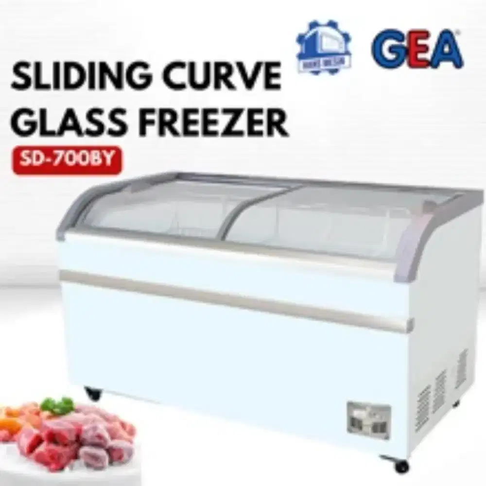 Freezer GEA SD-700BY 700L Bekas 1 Tahun – Dingin Normal Siap Pakai