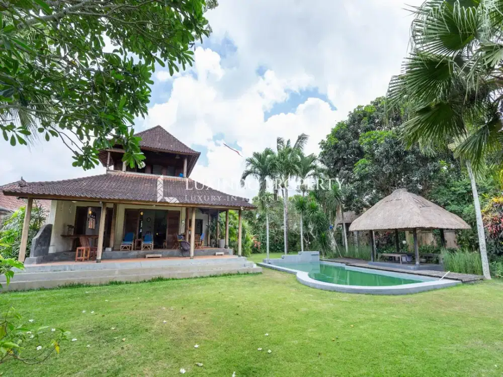 DIJUAL VILLA 3 KAMAR TIDUR DI BONA, GIANYAR