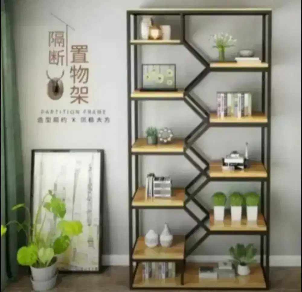 rak partisi minimalis