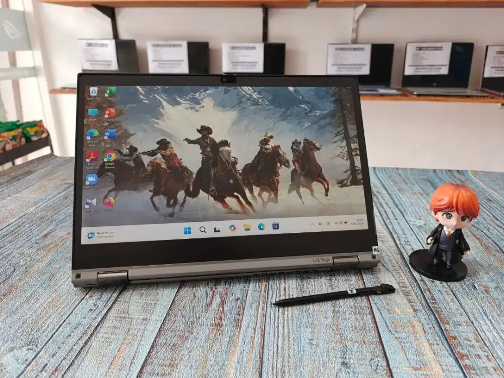 Laptop Bekas THINKPAD L13 YOGA/Core i5 Gen-11/ RAM 8GB/Touchsreen 2in1