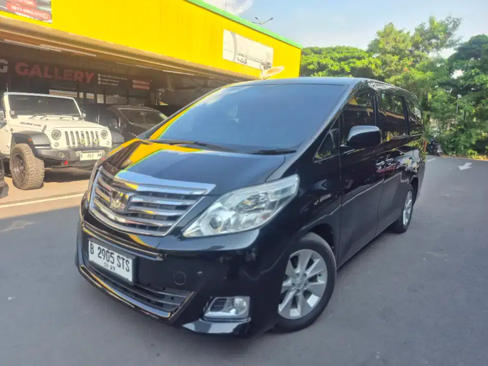 TOYOTA ALPHARD G ATPM AUTOMATIC HITAM