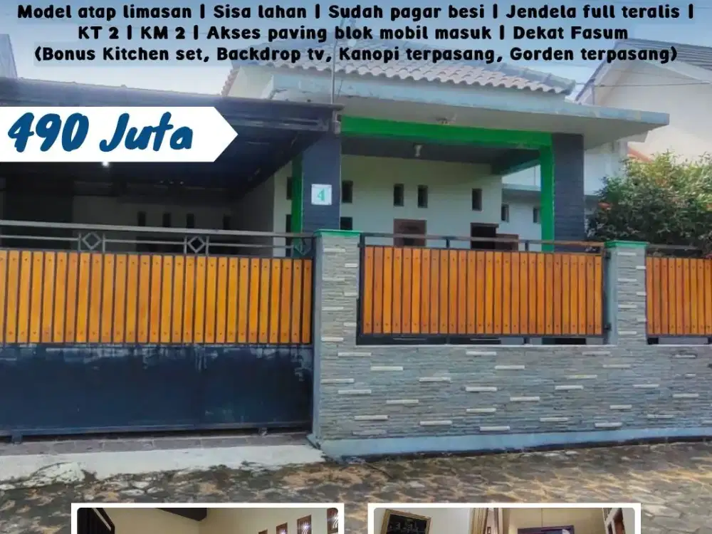 Dijual Rumah Lokasi di Gergunung, Klaten Utara, Klaten, Jawa Tengah