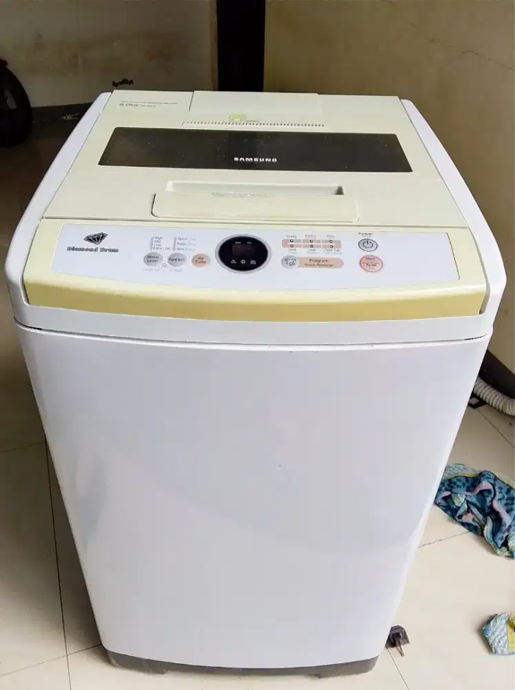 Mesin cuci top loading otomatis samsung
