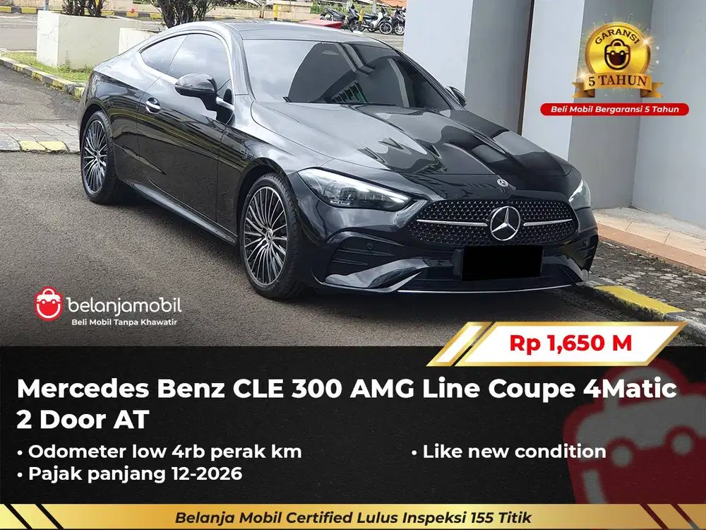 [ LOW KM 4RB ] Mercedes Benz Mercy CLE300 CLE 300 AMG Coupe 2024/2025