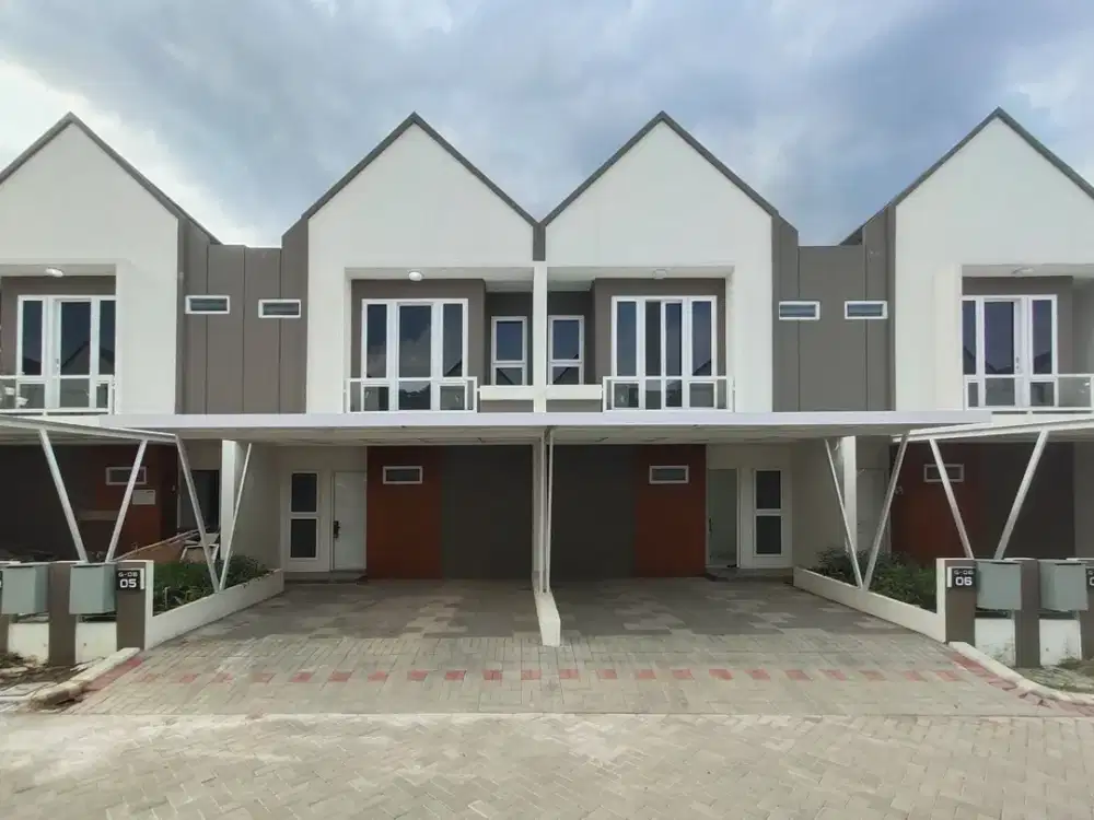 Rumah 2 Lt DP 5 Jta All in biaya, 10 menit dari stasiun cilebut