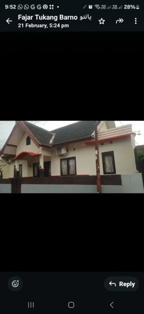 Rumah Hoek,Fully Furnished,Beberapa Km dari kampus  UGM dan UII