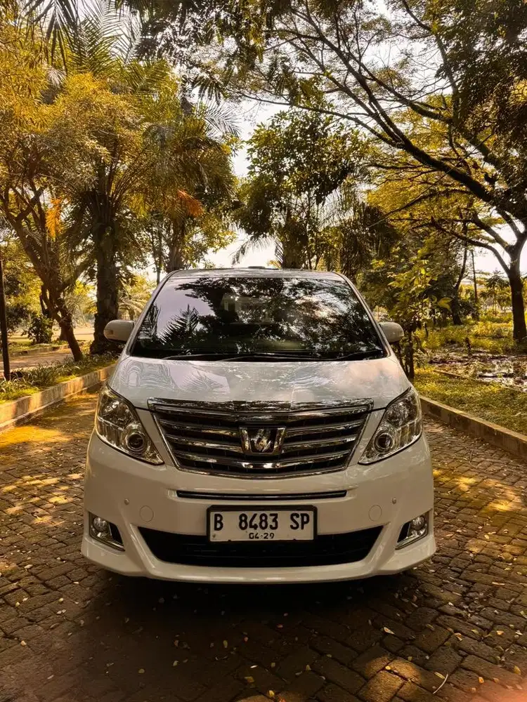 Alphard 2.4 G atpm 2012 low kilometer