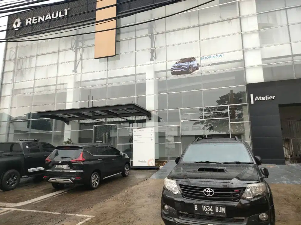Turun Harga Gedung 3 Lantai Ex Showroom Pinggir Jalan di BSD City