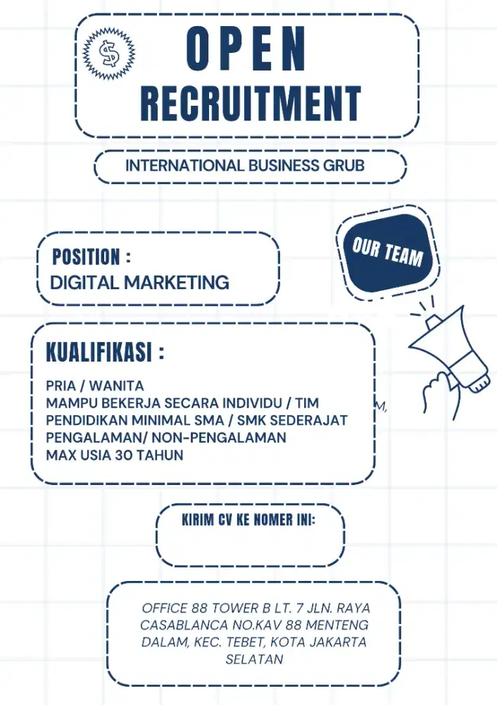 lowongan digital marketing