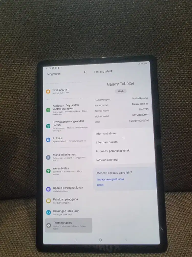 Galaxy tab s5e 4/46