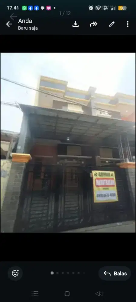 Disewakan rumah di Tebet barat