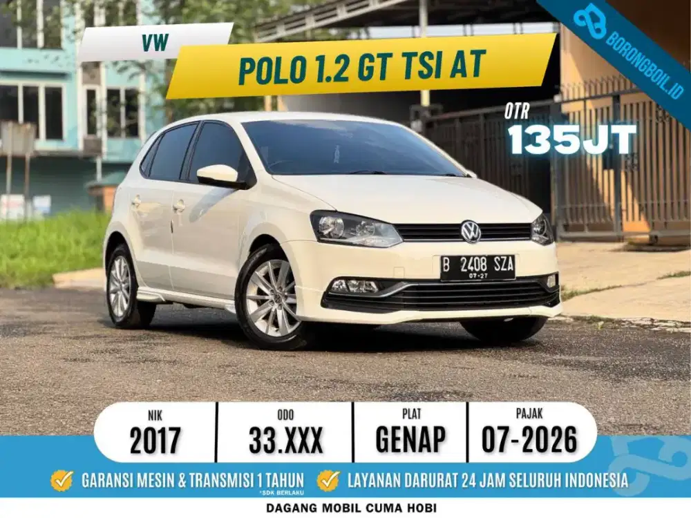 Volkswagen Vw polo 1.2 GT Tsi AT 2017 Putih