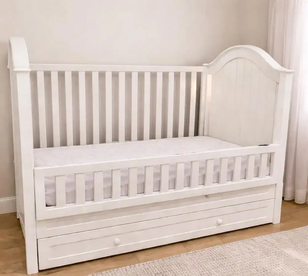 Jual Cepat Baby Crib VinetoKids Preloved Like New - Rp 850K (nego)