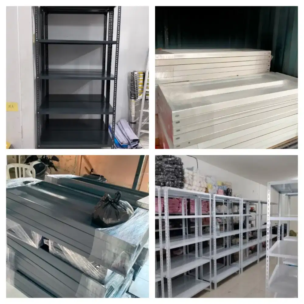 Rak besi Tebal.Bisa COD.Ready stok
5 & 4 susun 100x40x200cm