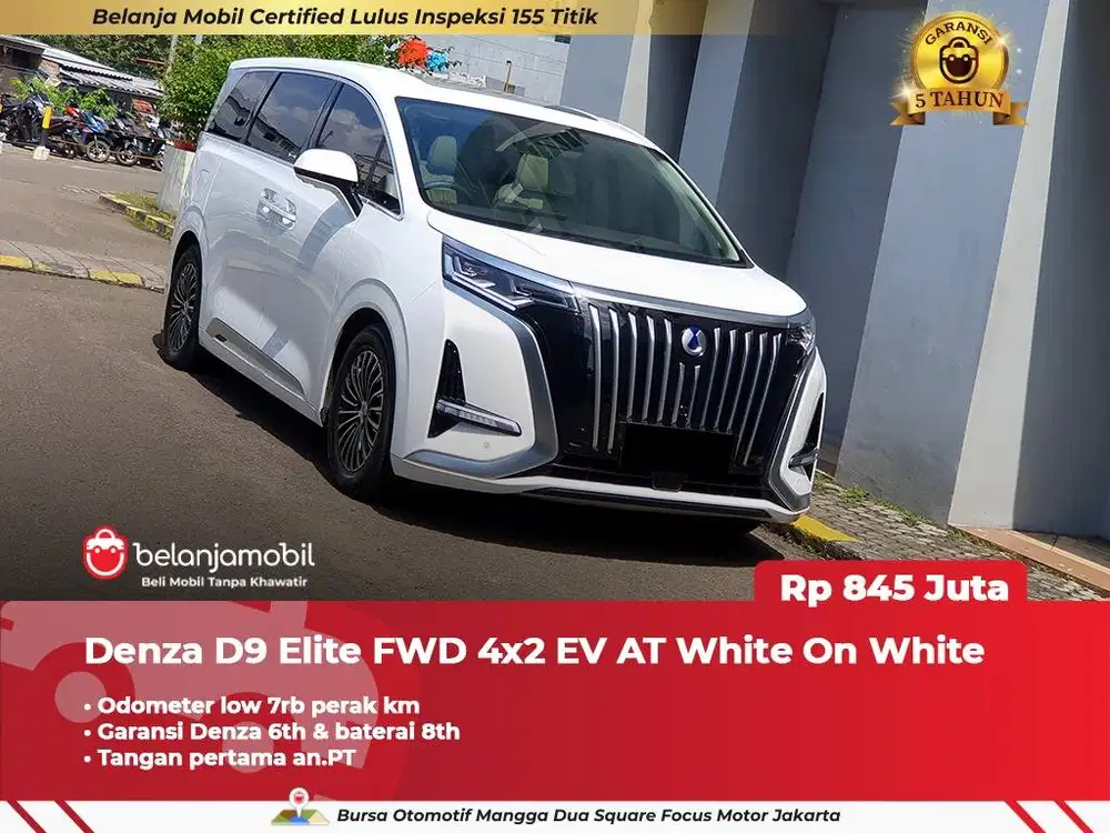 [ BERGARANSI ] Denza D9 D 9 Elite FWD 4x2 EV AT 2025/2024