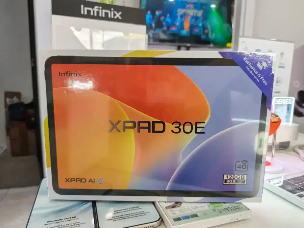 PROMO INFINIX XPAD 30E RAM 4+4/128