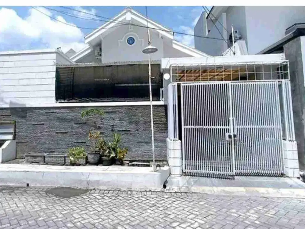 dijual rumah siap huni lokasi perum wiguna gunung anyar surabaya