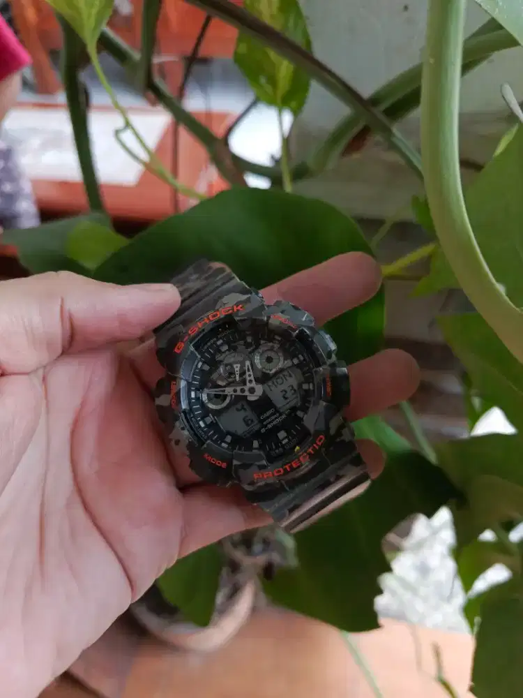 Gshock GA100CM ARMY mulus banget