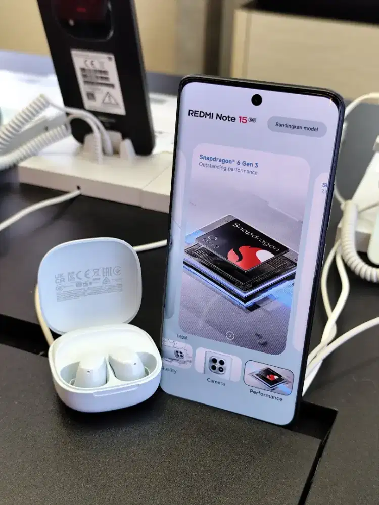 Redmi note 15 5G 8/256Gb free tws garansi resmi